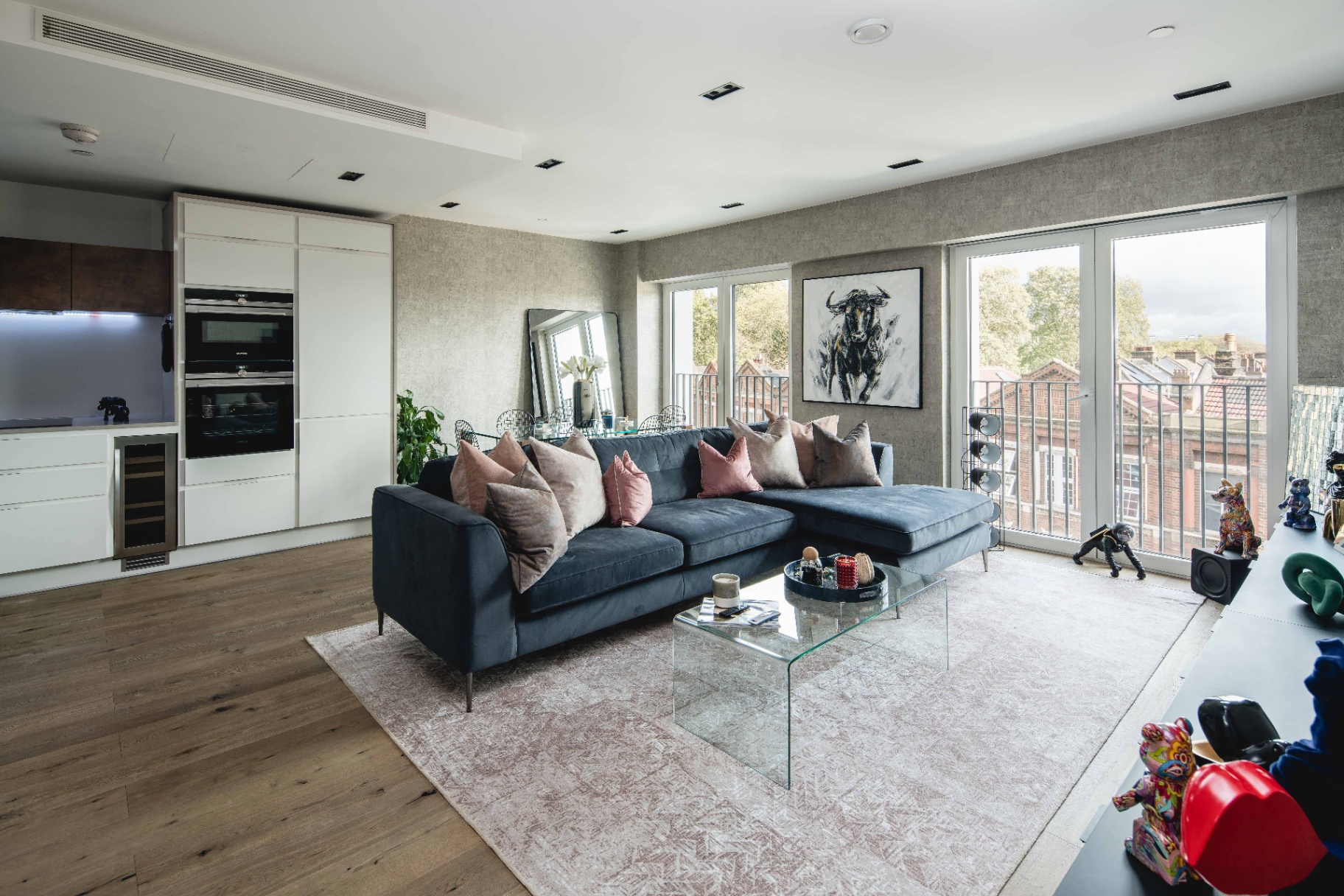 Modern vibe apartment staging detail 9