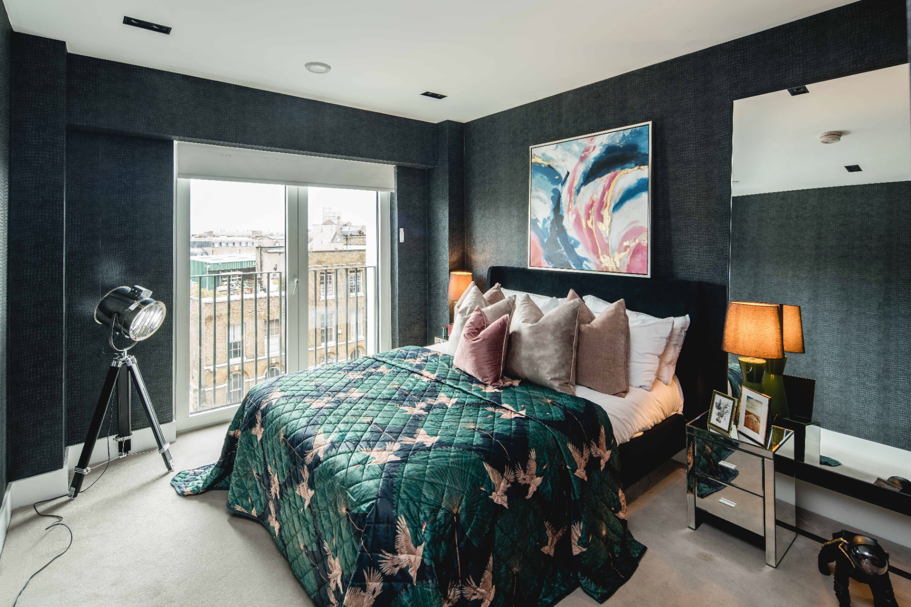 Modern vibe apartment staging detail 1
