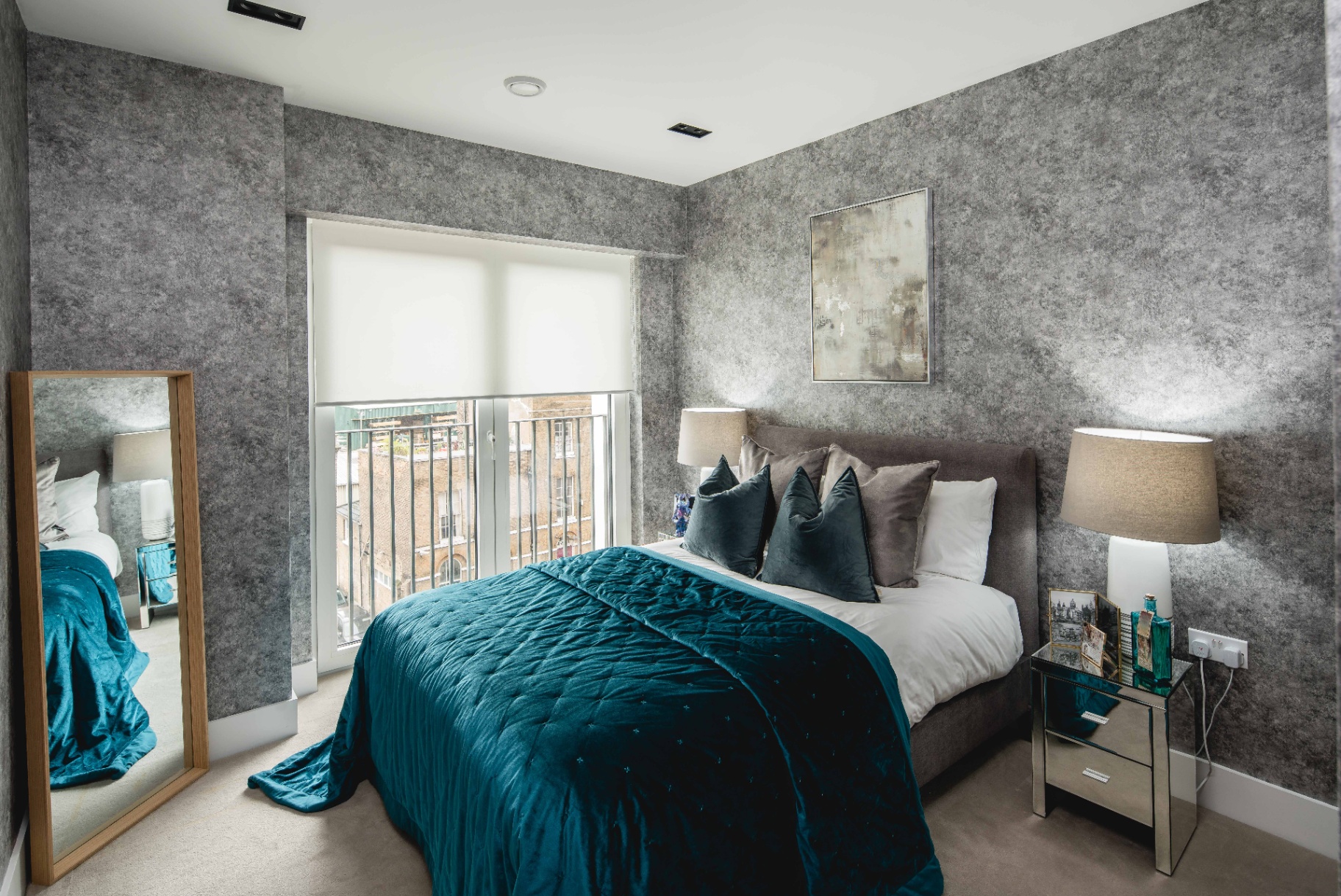 Modern vibe apartment staging detail 2